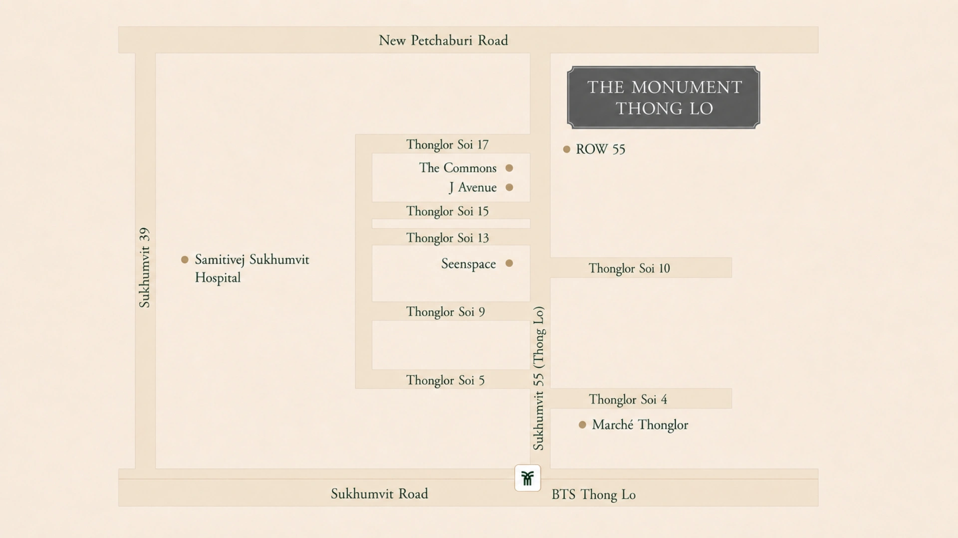 แผนที่โครงการ