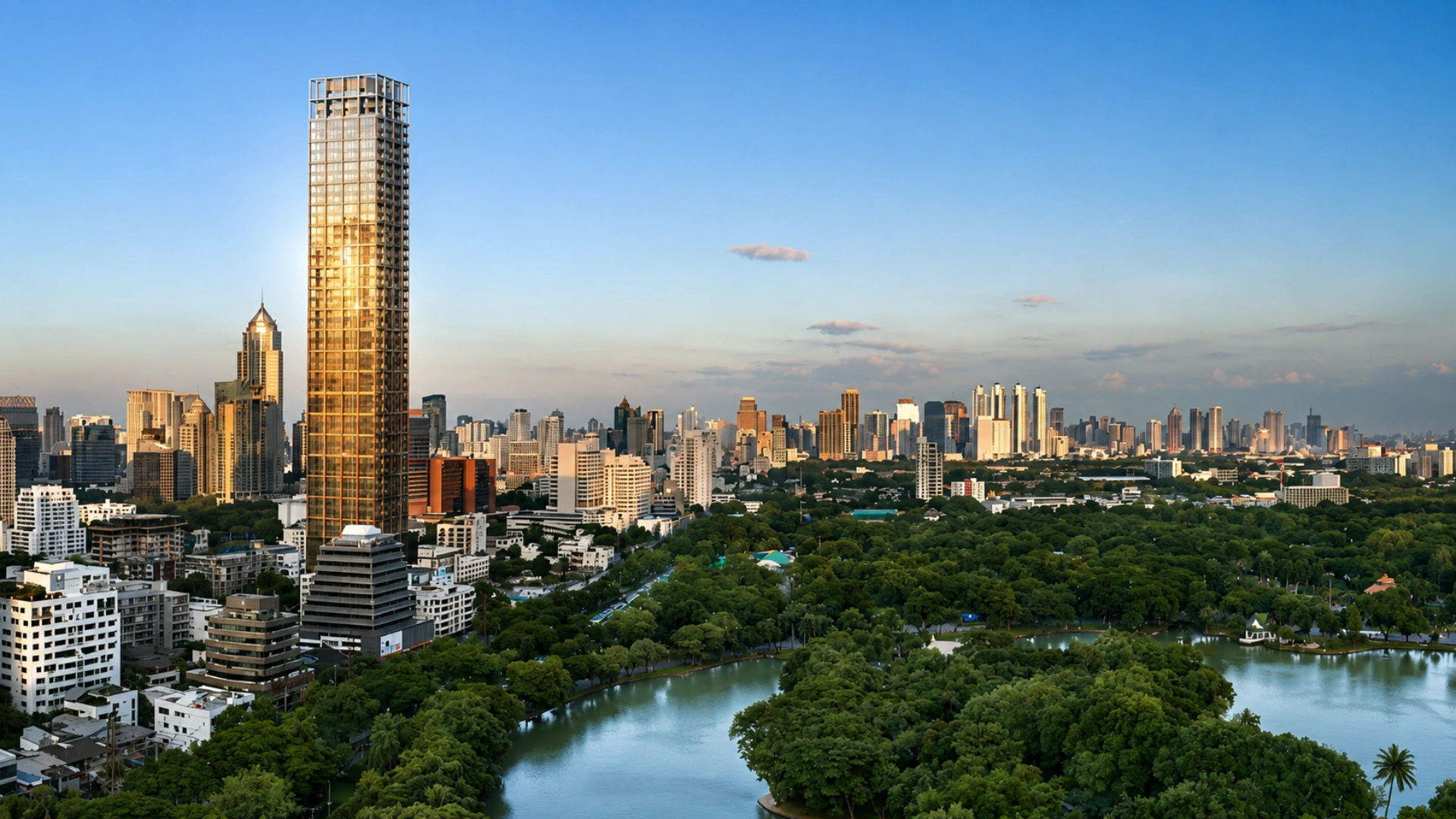 A Rare Freehold Address,
Elevated Above Langsuan’s Green Landmarks