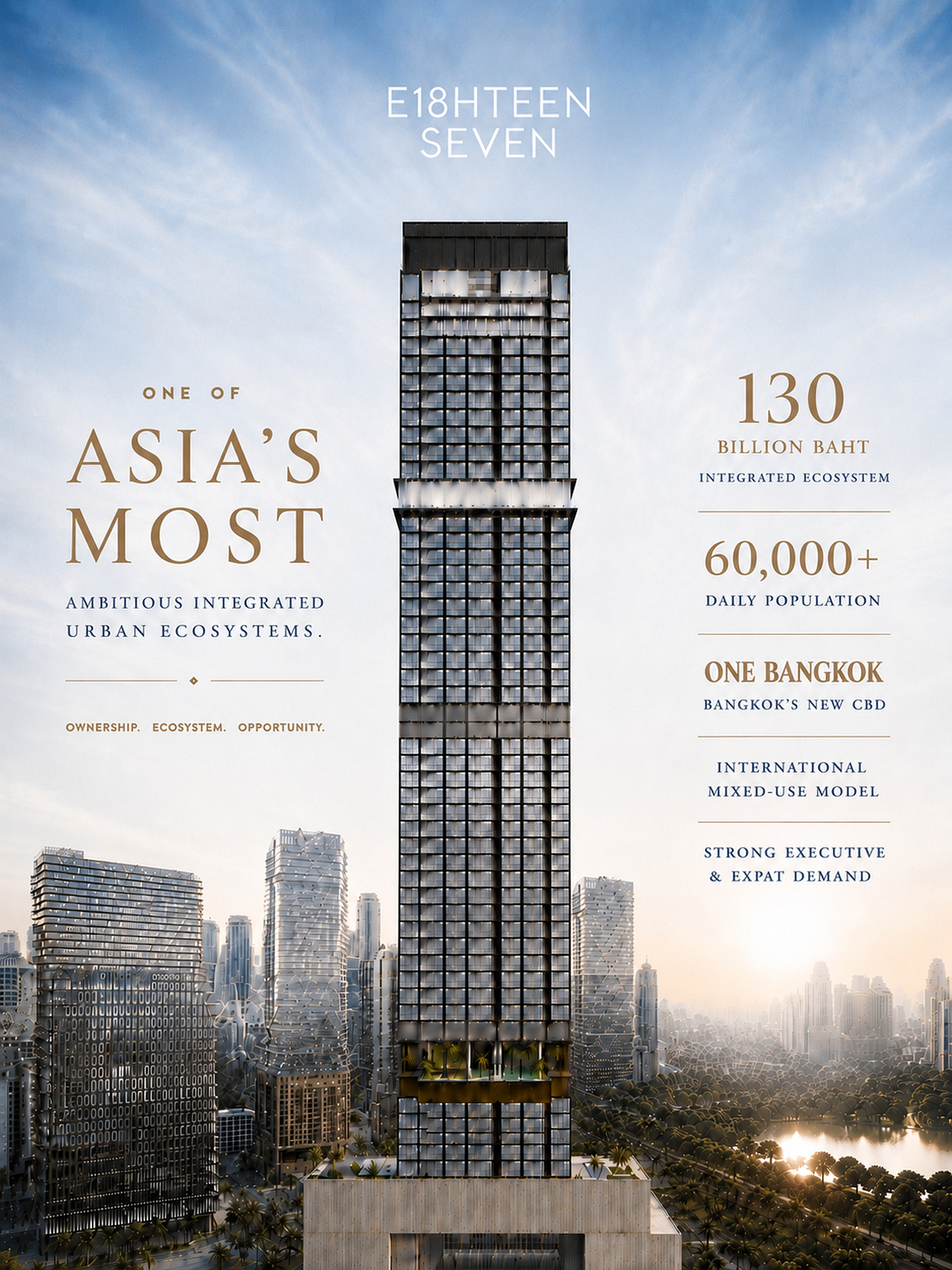 Luxury City Skyline