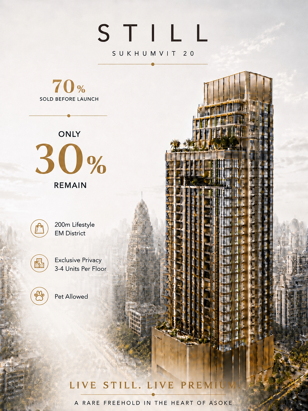 Luxury City Skyline