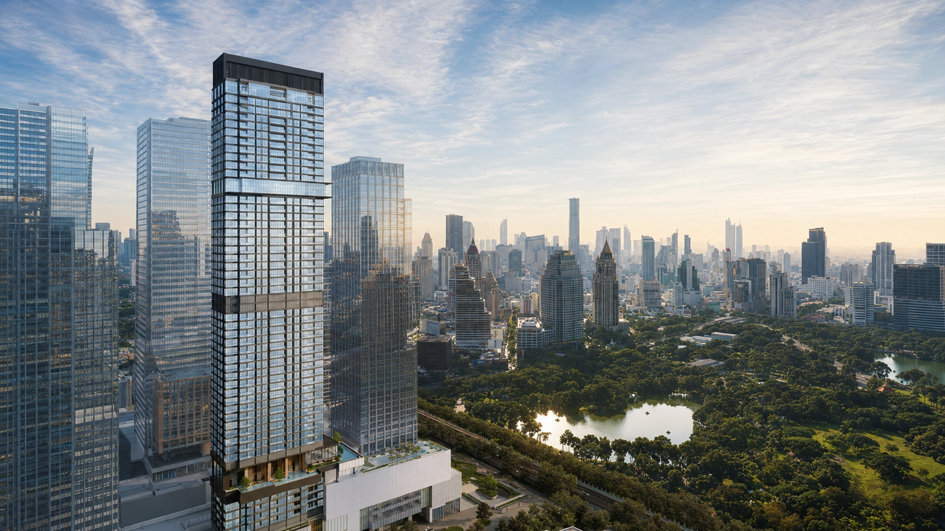 Selected Residences with Sweeping Lumpini Park Views