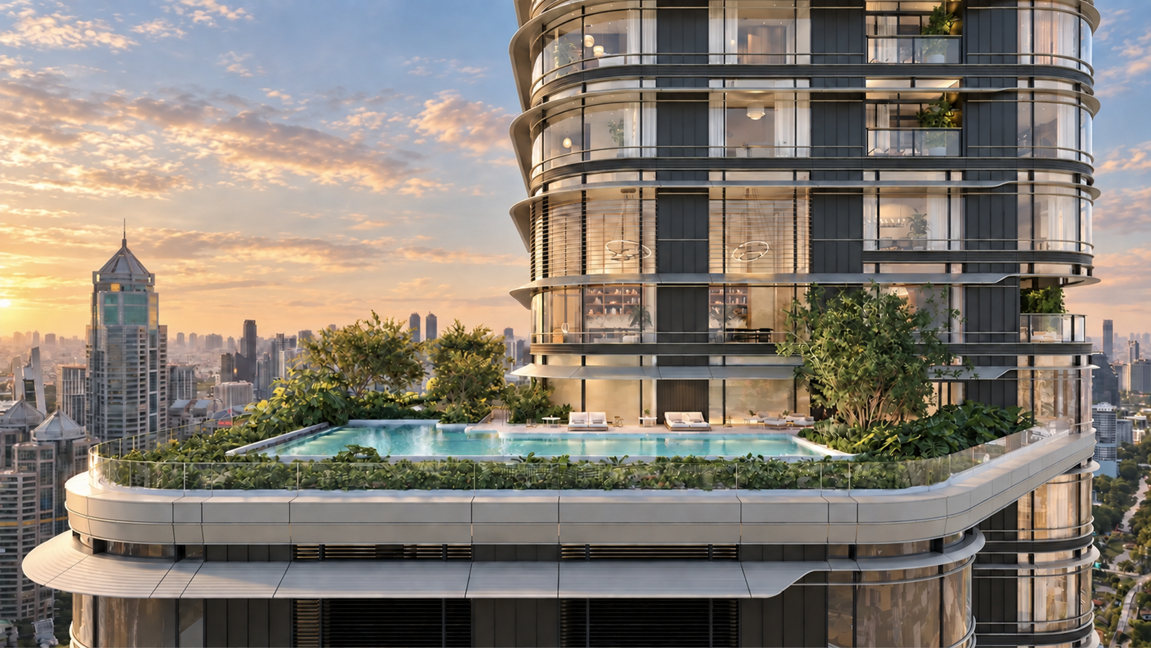 สถาปัตยกรรมระดับโลกจาก Foster + Partners รังสรรค์ขึ้นเพื่อแสงธรรมชาติและความเป็นส่วนตัวสูงสุด
