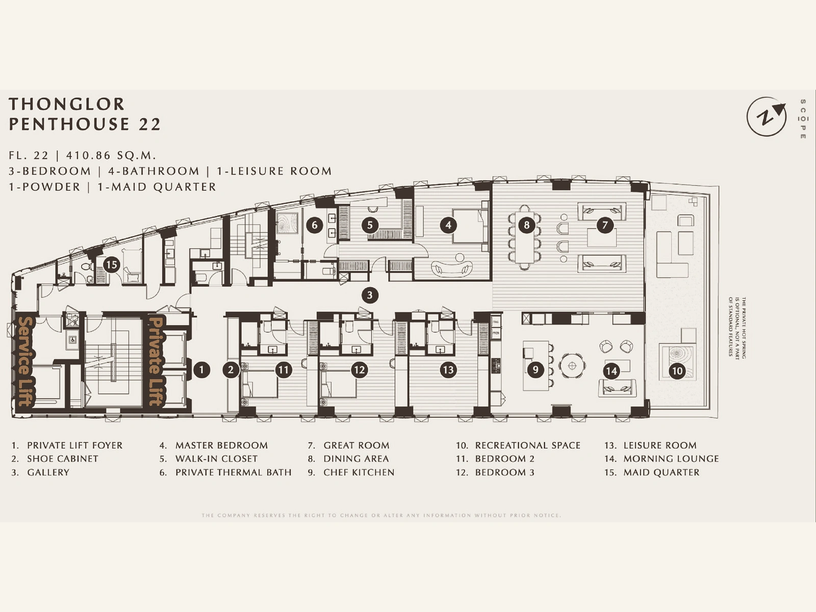 SCOPE Thonglor floor 22